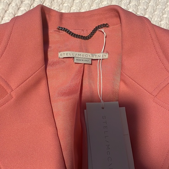 New STELLA MCCARTNEY Eleanor Jacket In Pink - Picture 6 of 14